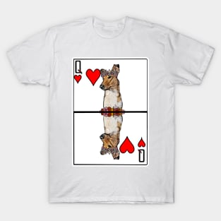 Smooth Collie Heart Queen T-Shirt